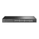&Scaron;akotuvas TP-LINK | Jungiklis, valdomas internetu | TL-SL2428P | Valdomas L2 | Montuojamas ant stovo | 10/100 Mbps (RJ-4