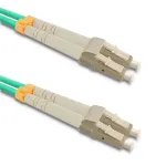 Qoltec Patchcord fiber optic LC/UPC - LC/UPC | Multimode | 50/125 | OM3 | Duplex | 2m