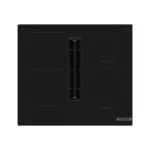 Bosch | PVS611B16E | Induction hob with integrated ventilation system | 60 cm | Number of burners/cooking zones 4 | B | Black | Touch