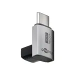 Goobay USB-C Adapter Vertical 90&deg; Short, USB4 | 74444