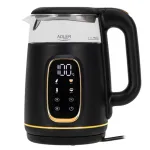 Adler Kettle with LED Display | AD 1305 | Electric | 2200 W | 1.7 L | Plastic | 360&deg; rotational base | Black/Gold