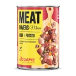Josera Meat Lovers Menu Beef with Potato konservuotas pa&scaron;aras &scaron;unims su jautiena ir bulvėmis, 800 g