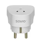 SAVIO AP-01 Travel Adapter US - EU