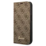 Guess GUBKP14XHG4SHW Book 4G Vintage Gold Logo for iPhone 14 Pro Max 6,7" / brown