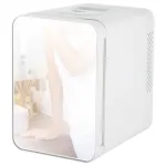 Adler | Mini refrigerator with mirror | AD 8085 | Free standing | Larder | Height 27 cm | Fridge net capacity 4 L | White