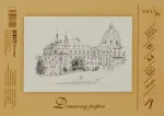 Braižybos ir pie&scaron;imo popierius SMLT A4, 160 g/m2, 20 lapų, klijuotas
