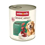 ANIMONDA GranCarno Adult Game - wet dog food - 800g