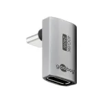 Goobay USB-C Adapter Vertical 90&deg; Long, USB4 | 74442
