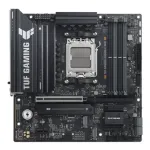 Asus TUF GAMING B850M-E WIFI | Processor family AMD | Processor socket AM5 | DDR5 | Supported hard disk drive interfaces SATA, M.2 | Number of SATA connectors 4