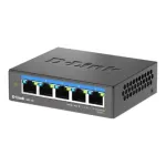 D-Link | DMS-105/E | 5-Port 2.5G Multi-Gigabit Desktop Switch | Desktop | Unmanaged