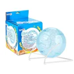Happet kamuolys graužikui mėlynas, 4in1, 11 cm