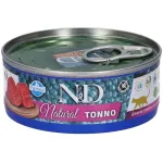 FARMINA N&D NATURAL - CAT Wet Tuna ADULT 70 g (pak.30)