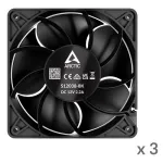 ARCTIC S12038-8 serverio ventiliatoriai, 4-pin, 120mm, 3 vnt.