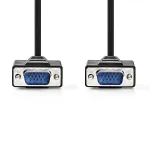 Nedis Adapter to Transfer VGA (M) to VGA (M) 20m Black