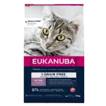 Eukanuba Grain Free sausas maistas kačiukams, su la&scaron;i&scaron;a, 10 kg