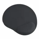 Gembird | Gel mouse pad with wrist support | Ergonomic mouse pad | 240 x 220 x 4 mm | Black