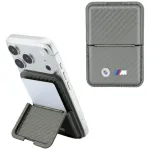 BMW M Carbon Wallet Case Metal Logos MagSafe anthracite
