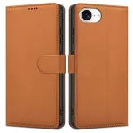 Dėklas Fancy Wallet Samsung A155 A15 4G/A156 A15 5G rudas