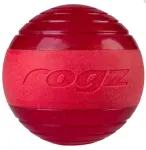 ROGZ Squeekz raudonas kamuoliukas 6.4cm (plūduriuoja)