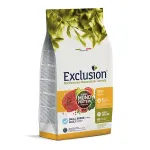 Exclusion Mono Protein Mediterraneo sausas pa&scaron;aras mažų veislių &scaron;unims su jautiena, S, 2 kg