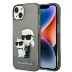Karl Lagerfeld KLHCP14MHNKCTGK Hardcase Glitter Karl&Choup for iPhone 14 Plus/15 Plus 6.7" / black