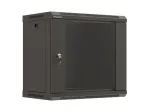 Lanberg WF03-5309-10B rack cabinet 9U Wall mounted rack Black