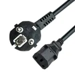 Extra Digital Kabelis maitinimo &scaron;altiniui C13, 220V, 1m