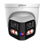IP kam. AI 6+6MP kupol. 180 laipsnių STARLIGHT, IR+LED pa&scaron;viet. iki 30m, 12MP(5000x2500)20fps, 2.8mm