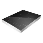 Caso | Free standing table hob | 02225 | Number of burners/cooking zones 1 | Sensor-Touch | Induction | Aluminium