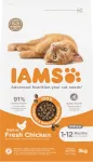 IAMS sausas maistas kačiukams su vi&scaron;tiena, 3 kg