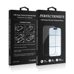 LCD apsauginis stikliukas Perfectionists 2.5D Super Strong Tempered Glass Apple iPhone 13/13 Pro/14/16e/17e juodas