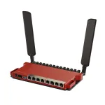 MikroTik | Router | L009UiGS-2HaxD-IN | 802.11ax | 10/100/1000 Mbit/s | Ethernet LAN (RJ-45) ports 8 | Mesh Support No | MU-MiMO No | No mobile broadband | Antenna type External | 1x USB 3.0 type A