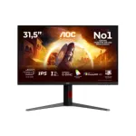 AOC U32G4U | 32 " | Fast IPS | UHD | 16:9 | 160 Hz | 1 ms | 3840 x 2160 pixels | 450 cd/m&sup2; | HDMI ports quantity 2 | Black