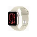 Apple Watch SE 3 GPS 40mm Starlight Aluminium Case with Sand Sport Band - S/M