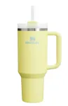 Stanley Thermos mug with straw The Quencher H2.O FlowState Tumbler 1.18L pomelo yellow-green