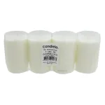 Candela Memorial Candles 4pcs White