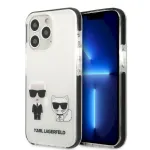 Karl Lagerfeld KLHCP13LTPEKCW Hardcase for iPhone 13 Pro / 13 6,1" / white Karl&Choupette