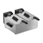 Tristar Double deep fryer | FR-9342 | Power 3600 W | Capacity 6 L | Silver
