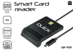 Quick QR-520 Smart ID Card reader USB-C