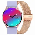 Smartwatch Gravity Strap + Bracelet GT11-7 / rose gold
