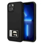 Karl Lagerfeld KLHCP13M3DKPK Hardcase Ikonik Patch for iPhone 13/14/15 6,1" / black