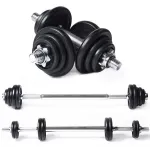 Tunturi Barbell/Dumbbell set, 20kg, Iron