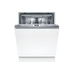Bosch Dishwasher | SMV4EMX71S | Built-in | Width 60 cm | Number of place settings 14 | Number of programs 6 | Energy efficiency class B | Display | AquaStop function | White