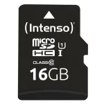 MEMORY MICRO SDHC 16GB UHS-I/W/ADAPTER 3423470 INTENSO