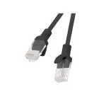 Lanberg | Patchcord CAT.5E UTP | PCU5-10CC-0050-BK | 0.5 m | Black