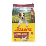 Josera Mini Chicken and Rice sausas pa&scaron;aras mažų veislių &scaron;unims su pauk&scaron;tiena, 10kg