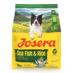 Josera Sea Fish + Rice A/S sausas pa&scaron;aras &scaron;unims su jūros žuvim, 900 g