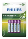 Philips R03B4A70/10 Rechargeable Batteries AAA 4pcs