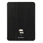 Karl Lagerfeld KLFC12OKMK Book Cover for iPad 12.9" Pro 2021 / black