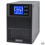 Qoltec Uninterruptible Power Supply UPS On-line | Pure Sine Wave | 1kVA | 800W | LCD | USB